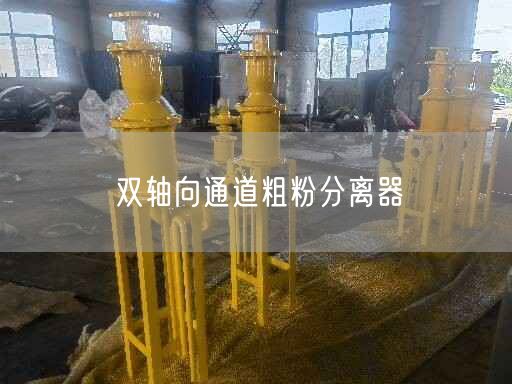 雙軸向通道粗粉分離器
