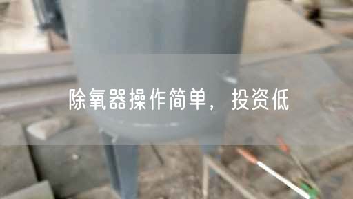 除氧器操作簡單，投資低